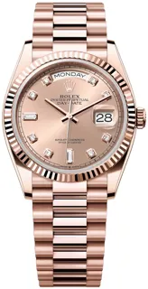 Rolex Day-Date 36 128235-0009 Everose gold Pink