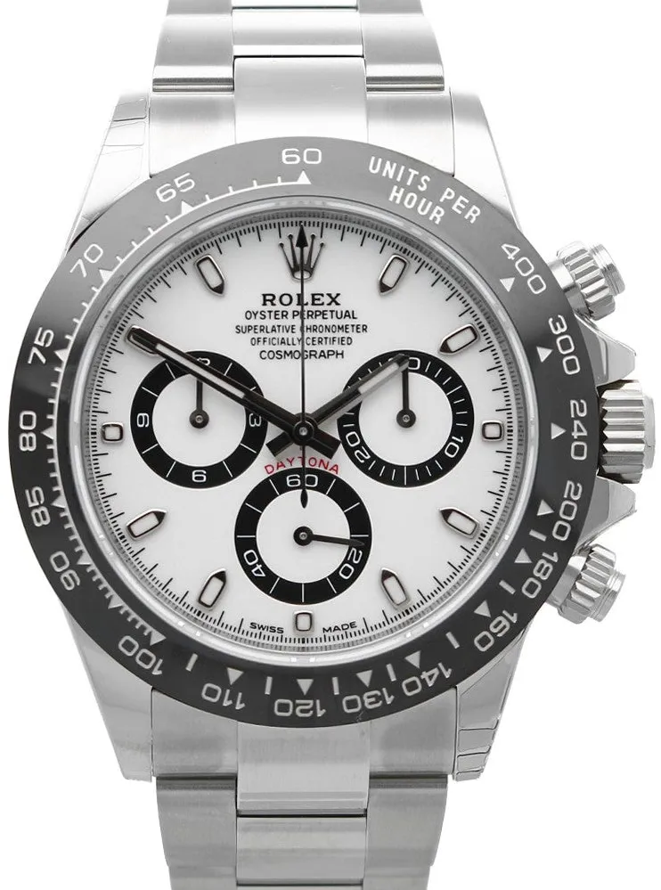 Rolex Daytona 116500LN-0001 40mm Stainless steel White