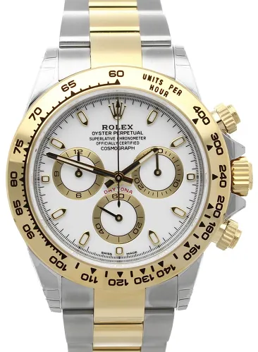 Rolex Daytona 116503-0001 40mm Yellow gold and stainless steel White