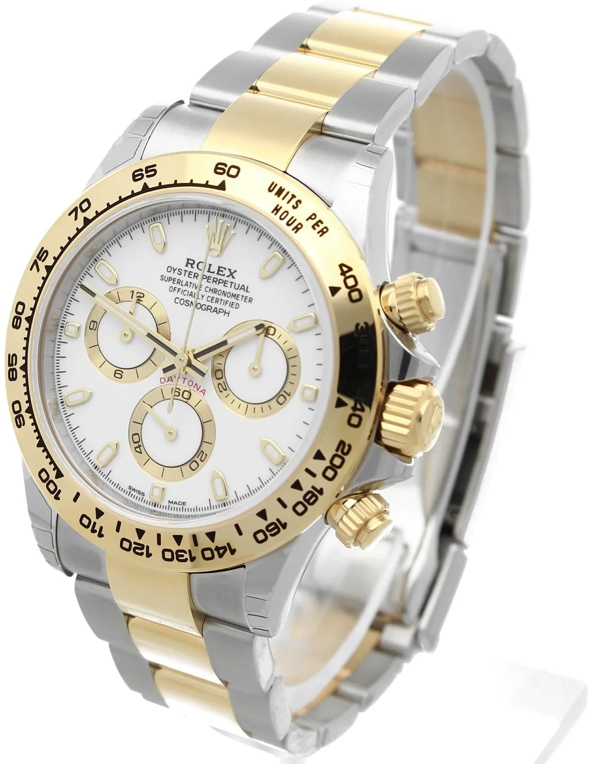 Rolex Daytona 116503-0001 40mm Yellow gold and stainless steel White 1