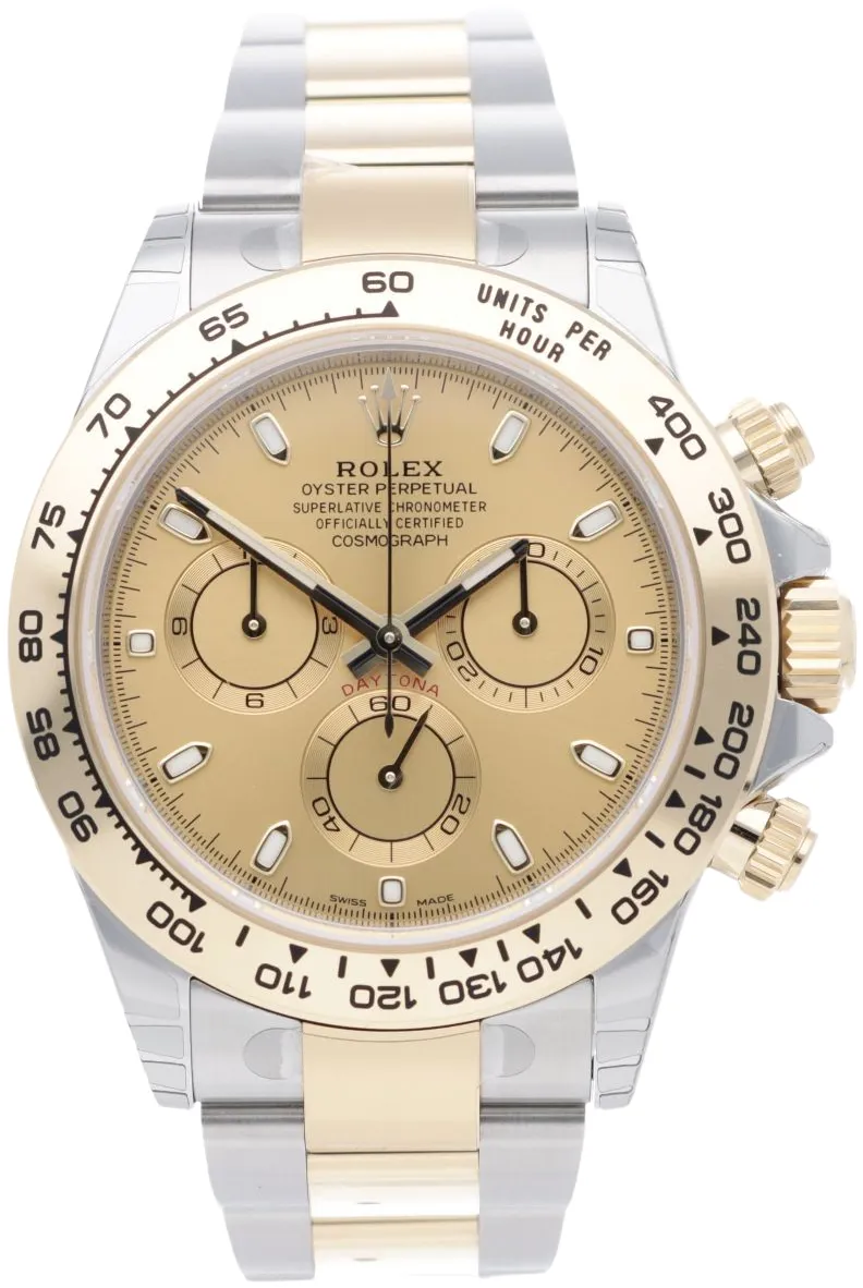 Rolex Daytona 116503-0003 40mm Yellow gold and stainless steel Champagne