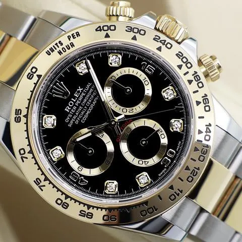 Rolex Daytona 116503 40mm Yellow gold and stainless steel Black