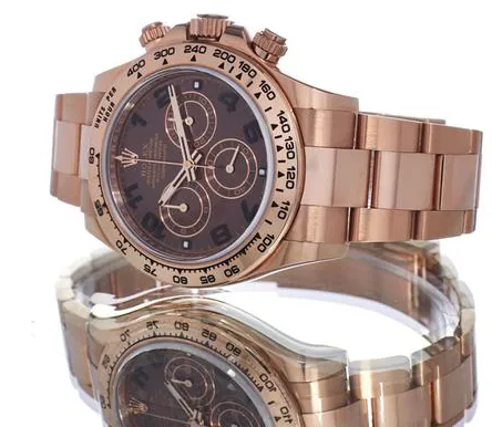 Rolex Daytona 116505 40mm Rose gold Brown 1