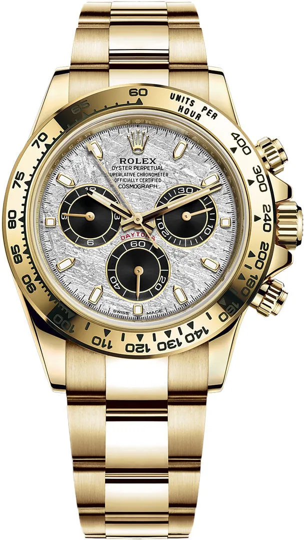 Rolex Daytona 116508-0015 40mm Yellow gold Meteorite