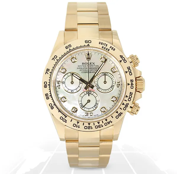 Rolex Daytona 116508 40mm Yellow gold Mother-of-pearl