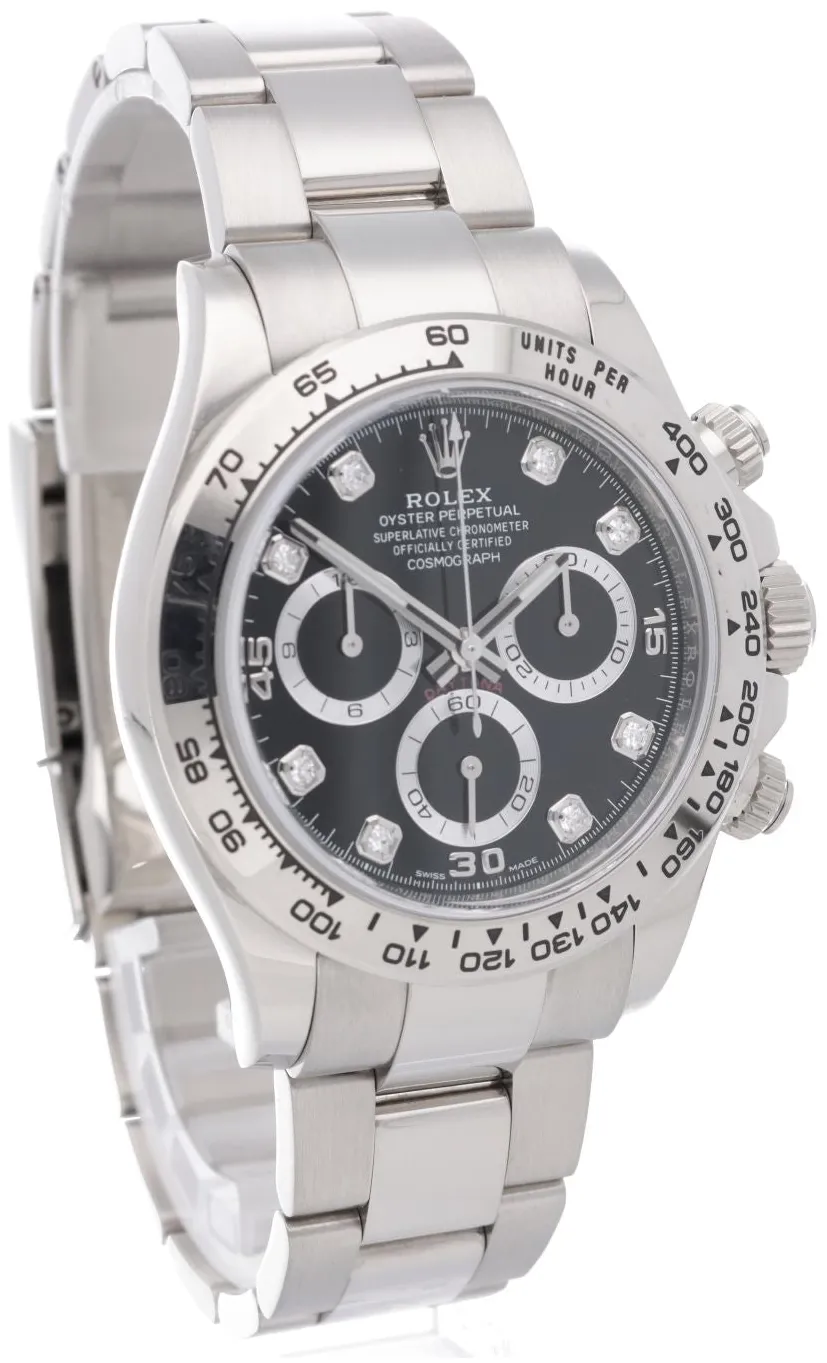 Rolex Daytona 116509-0055 40mm White gold Black 6