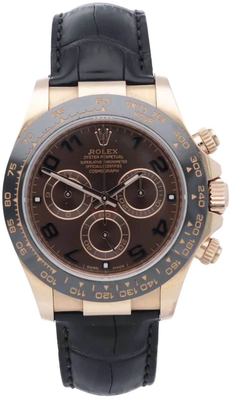 Rolex Daytona 116515ln 40mm Rose gold White 7