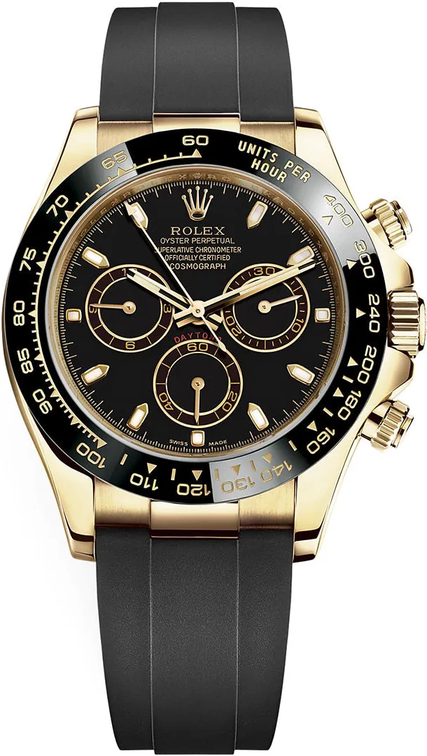 Rolex Daytona 116518LN-0043 40mm Yellow gold Black