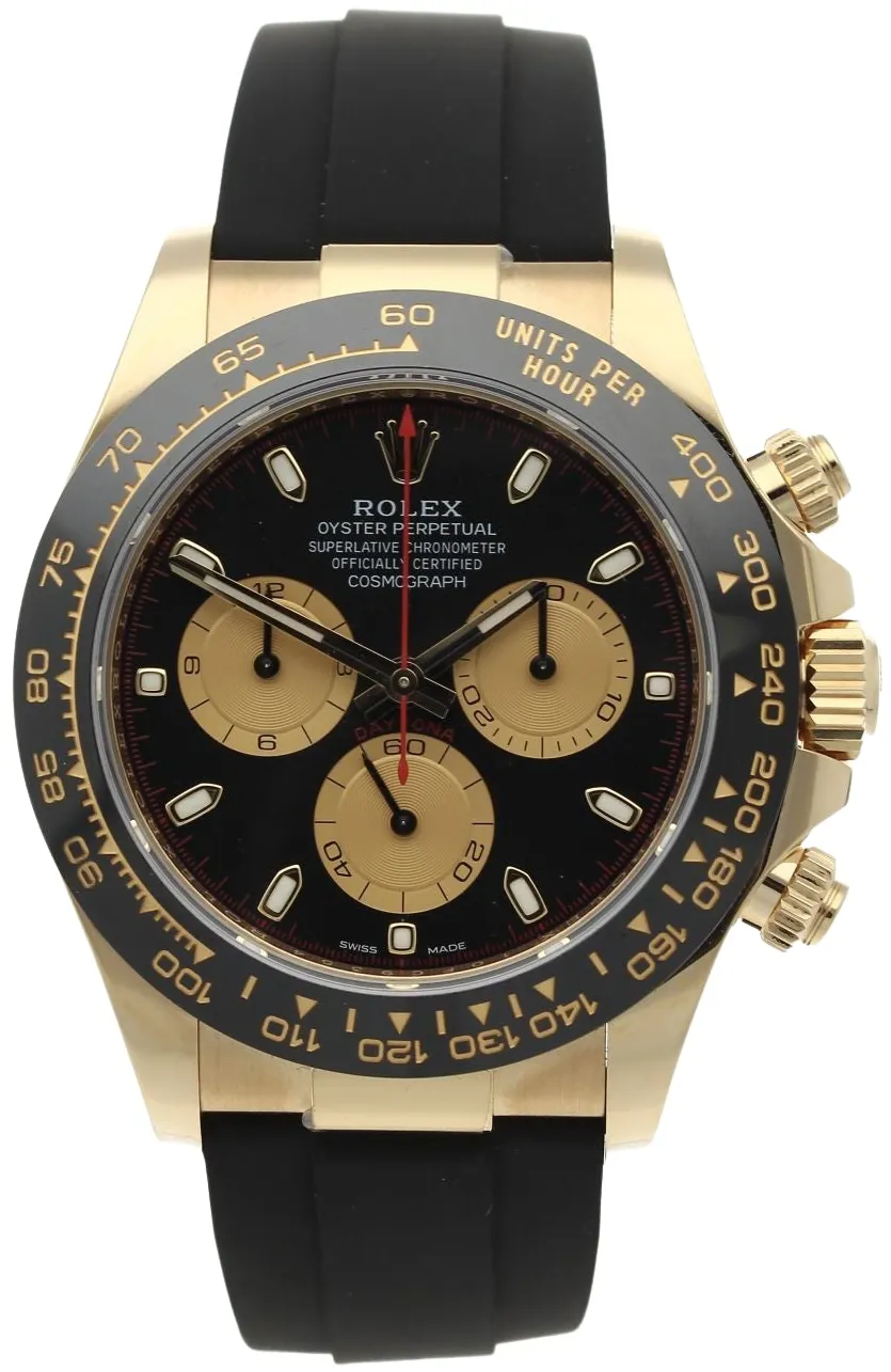 Rolex Daytona 116518LN-0047 40mm Yellow gold Black