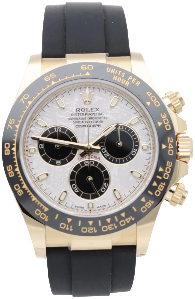 Rolex Daytona 116518LN-0076 40mm Yellow gold Meteorite 7