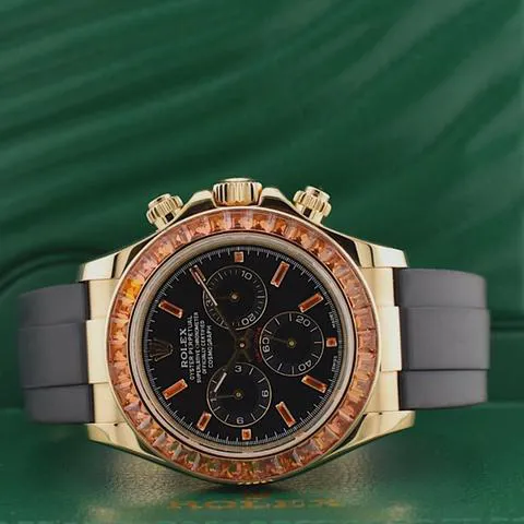 Rolex Daytona 116518LN 40mm Yellow gold Black 1