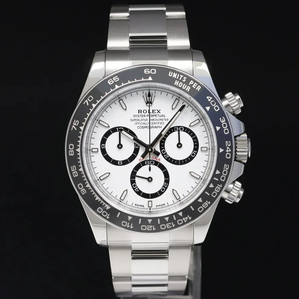 Rolex Daytona 126500LN-0001 40mm Stainless steel White