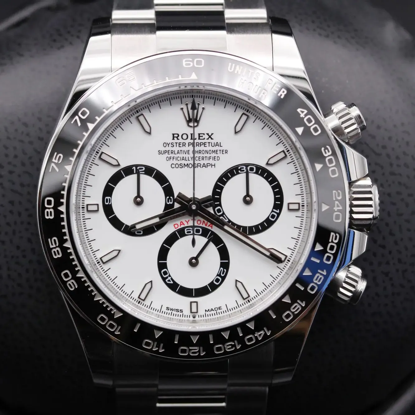 Rolex Daytona 126500LN-0001 40mm Stainless steel White