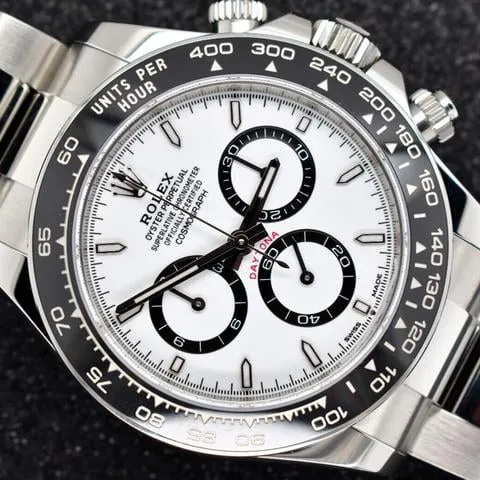 Rolex Daytona 126500LN 40mm Stainless steel White