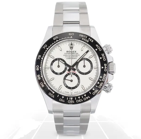 Rolex Daytona 126500LN 40mm Stainless steel White