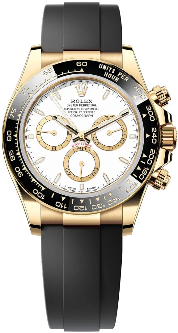 Rolex Daytona 126518LN-0002 40mm Yellow gold White 1