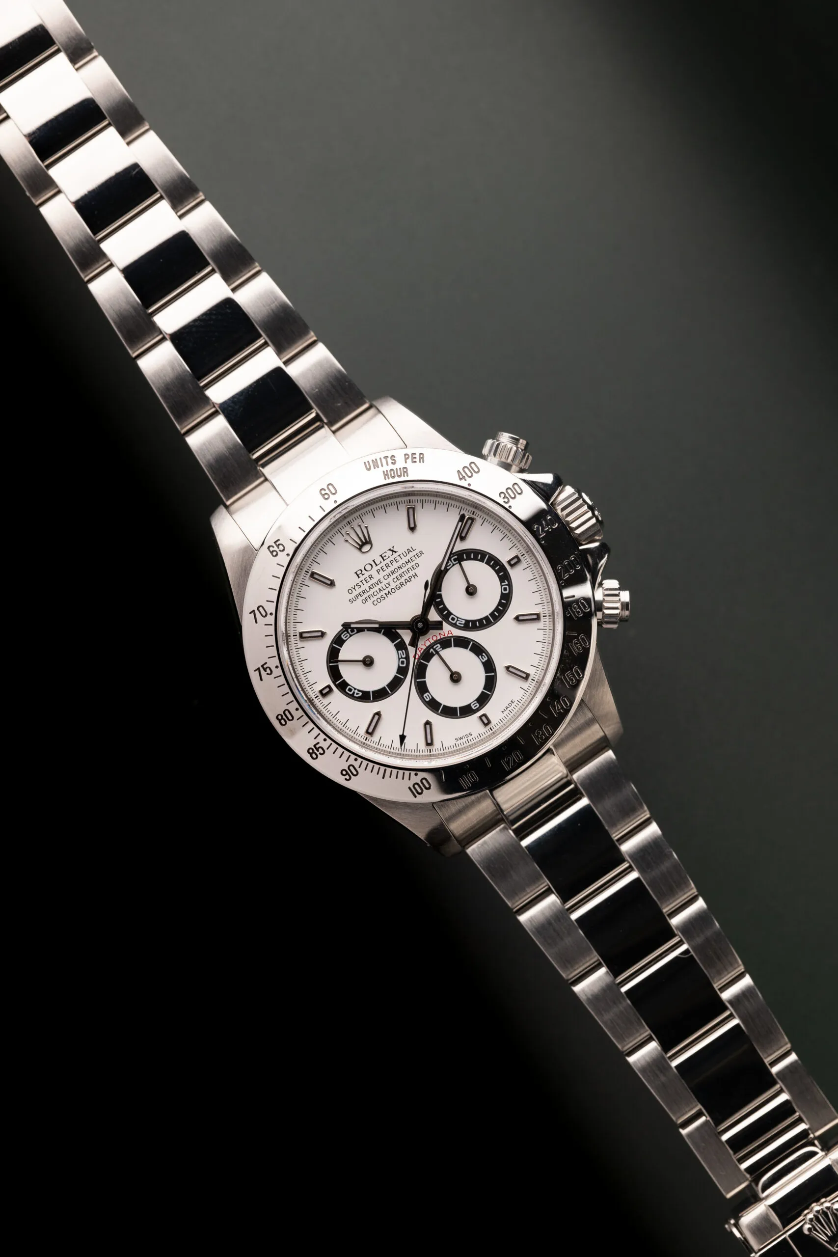 Rolex Daytona 16520 40mm Stainless steel White