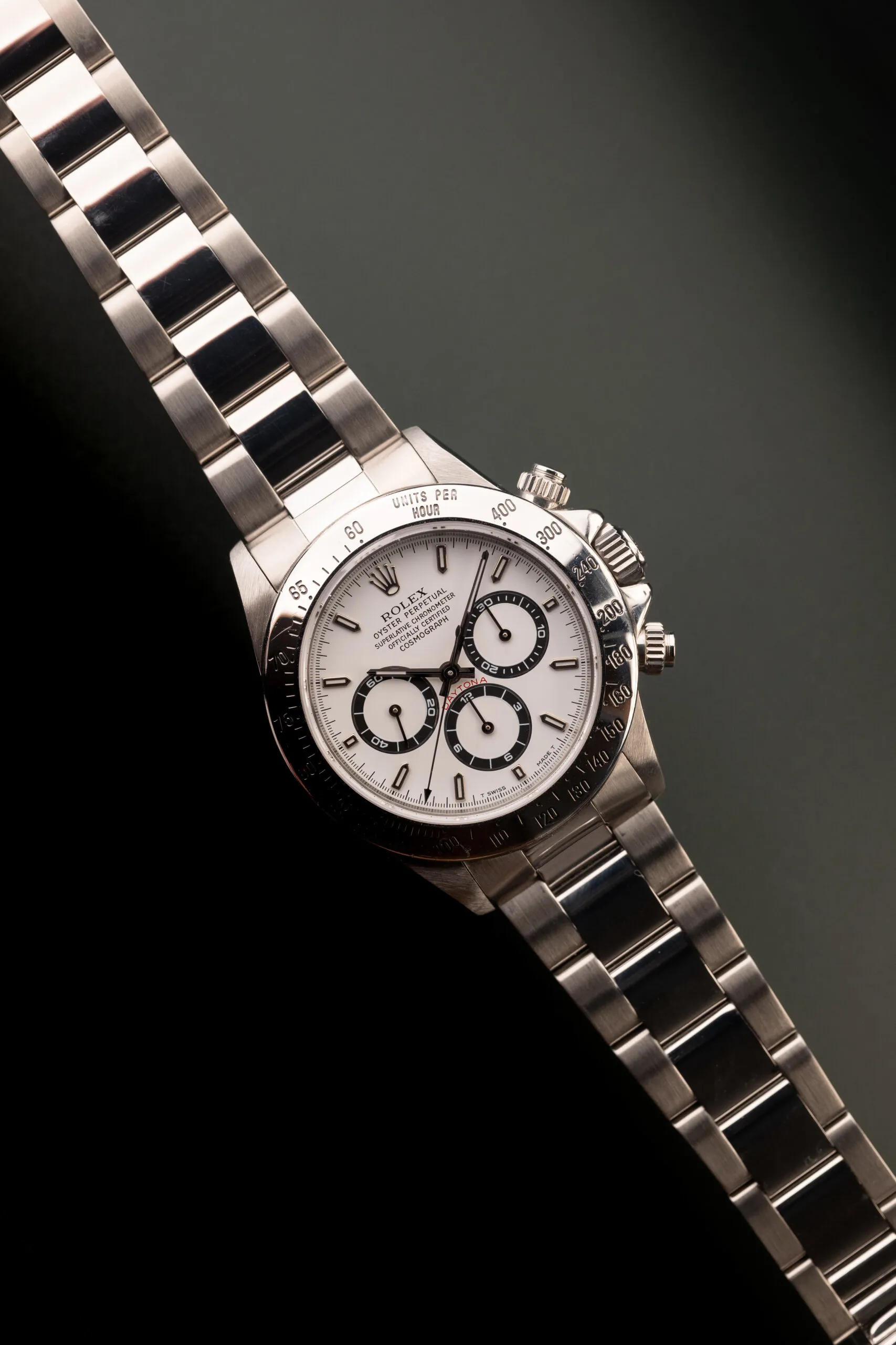 Rolex Daytona 16520 40mm Stainless steel White