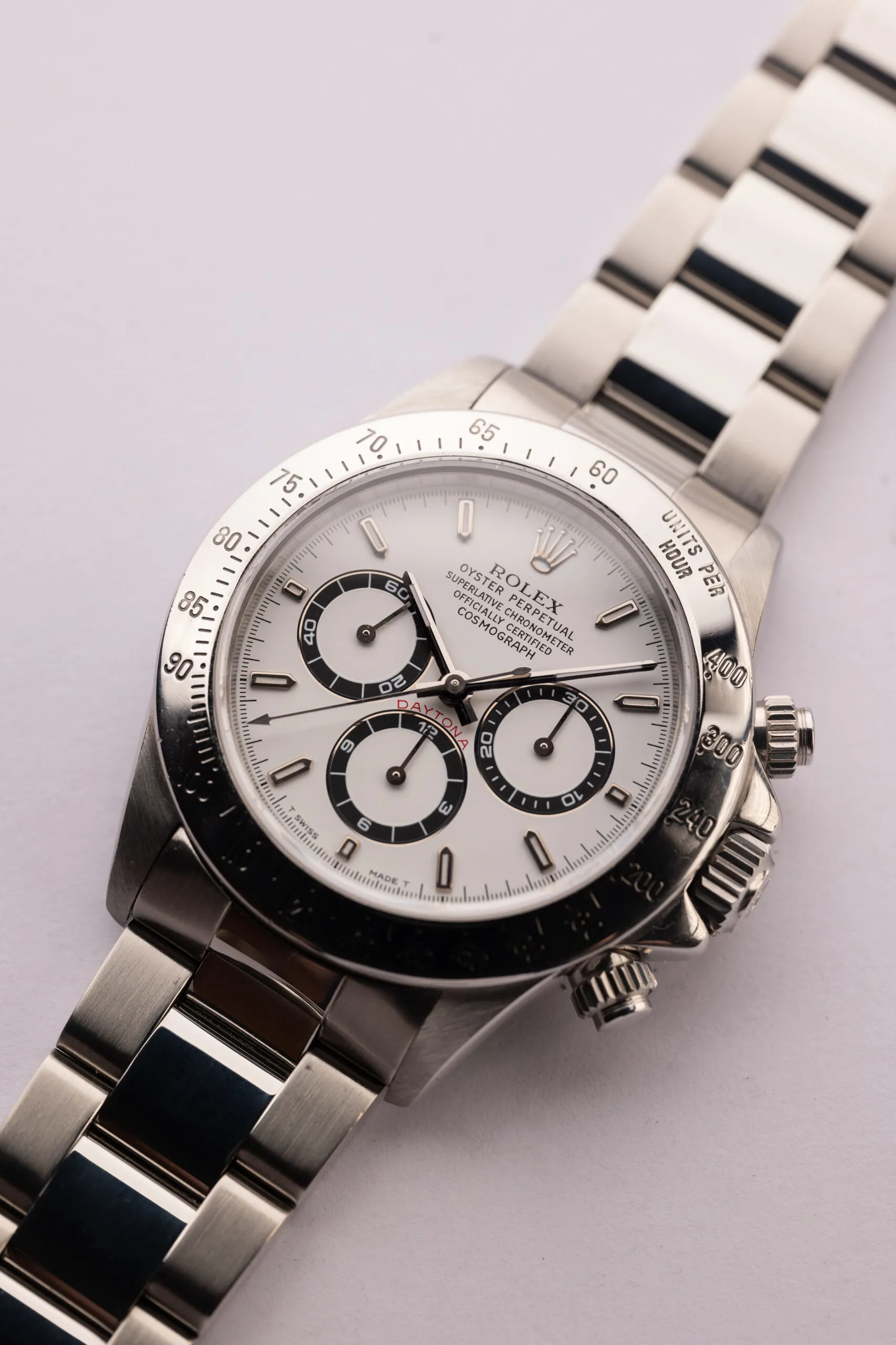 Rolex Daytona 16520 40mm Stainless steel White 2