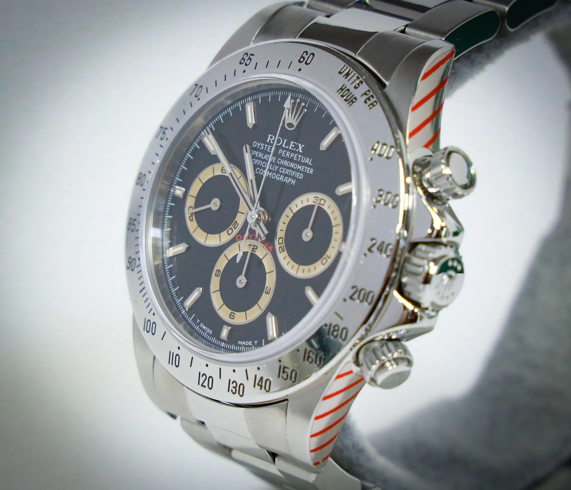 Rolex Daytona 16520 40mm Stainless steel Black