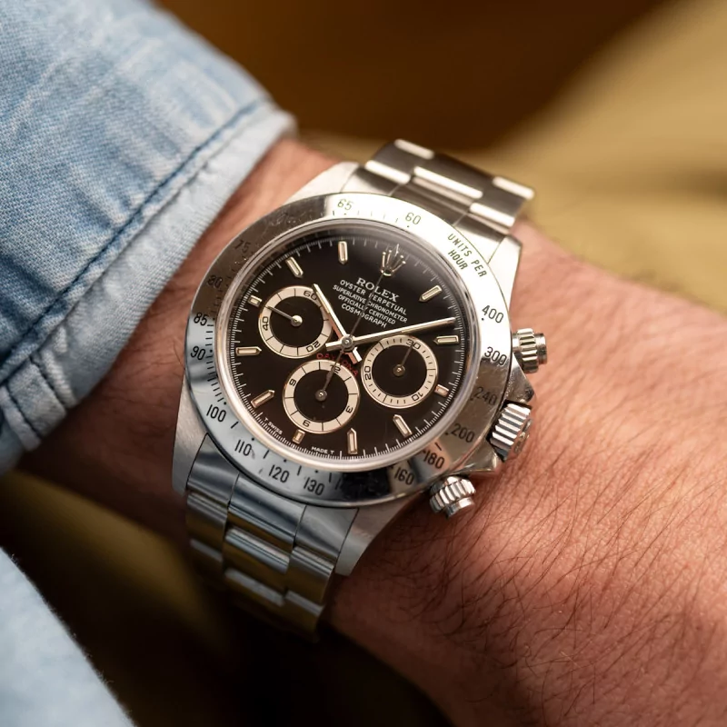 Rolex Daytona 16520 40mm Stainless steel Black 7