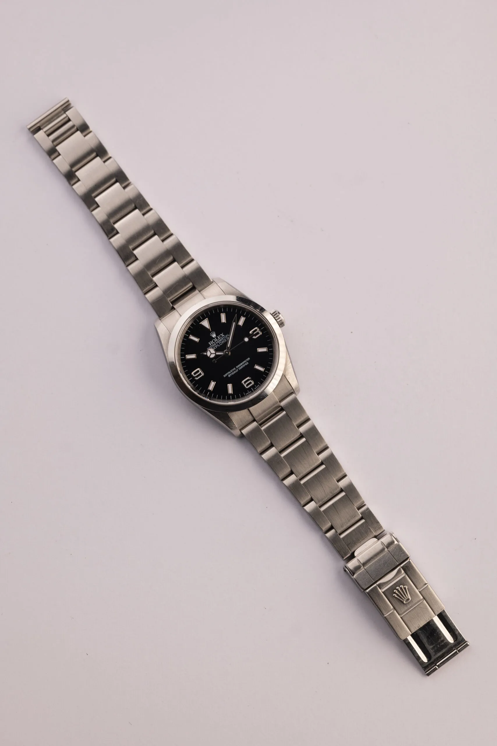 Rolex Explorer 114270 36mm Stainless steel Black 1