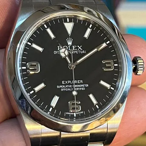 Rolex Explorer 214270 39mm Stainless steel Black