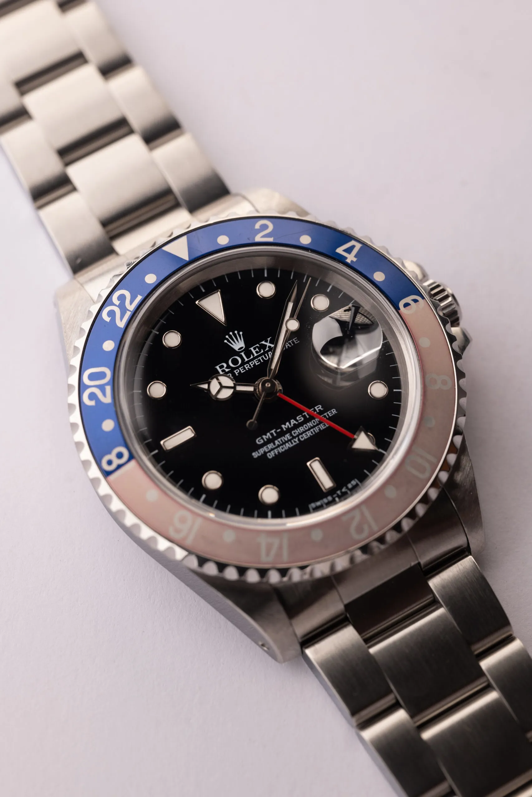 Rolex GMT-Master 16700 White gold White 4