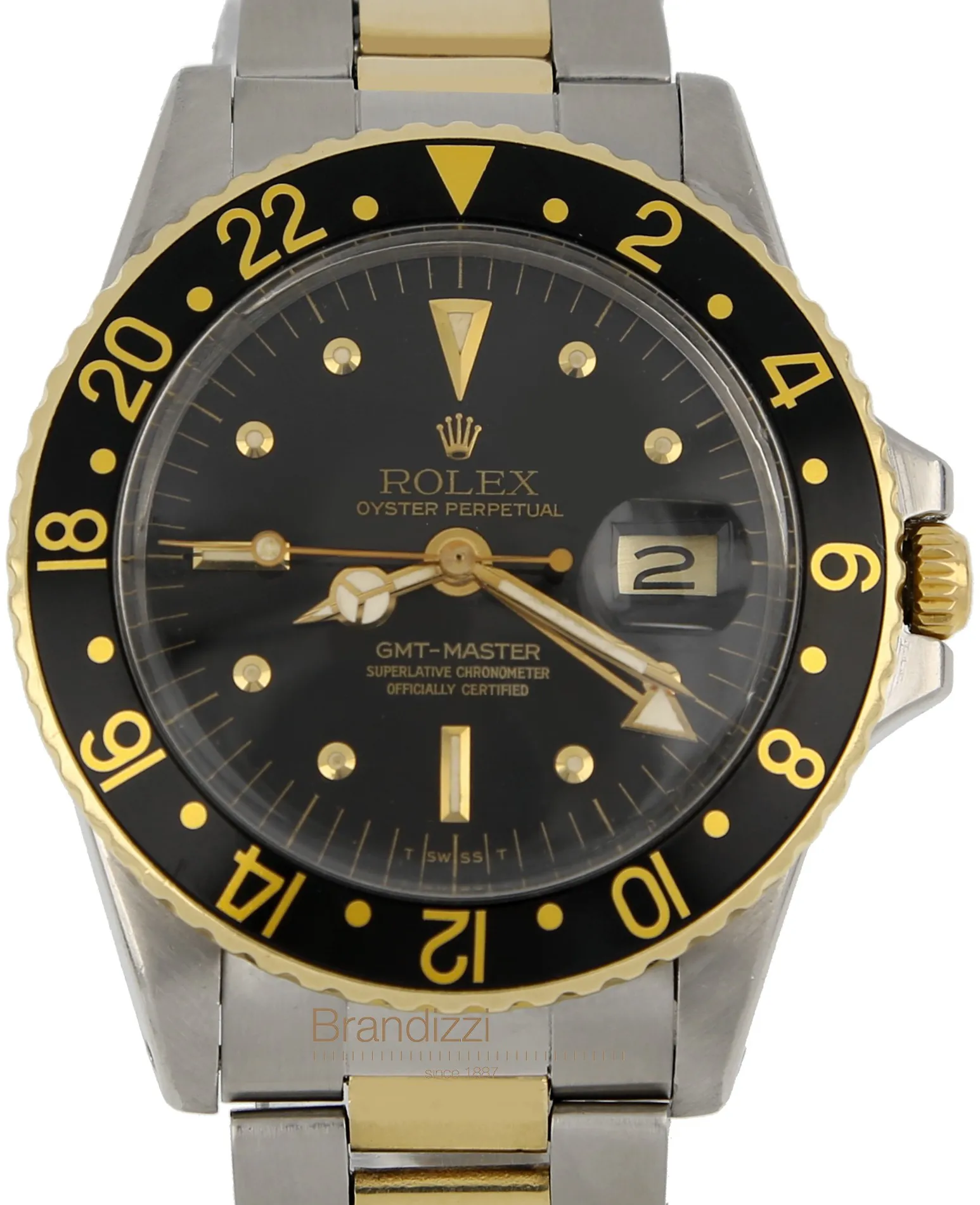 Rolex GMT-Master 1675 40mm Steel and gold
