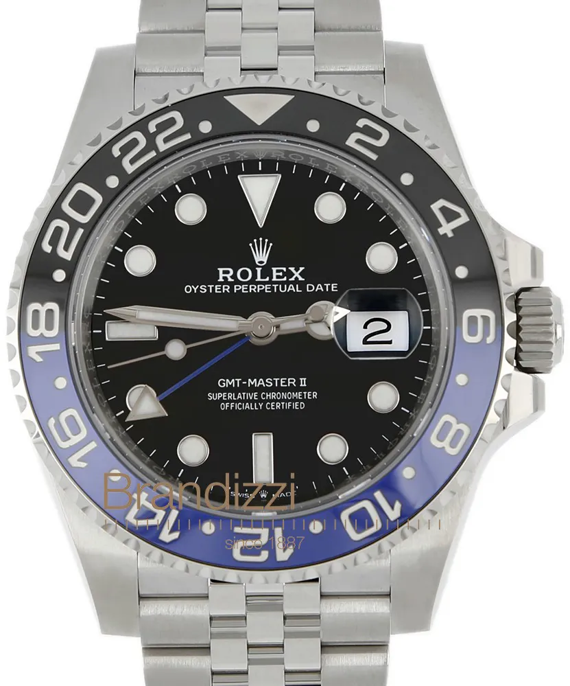 Rolex GMT-Master II 126710BLNR 40mm Stainless steel