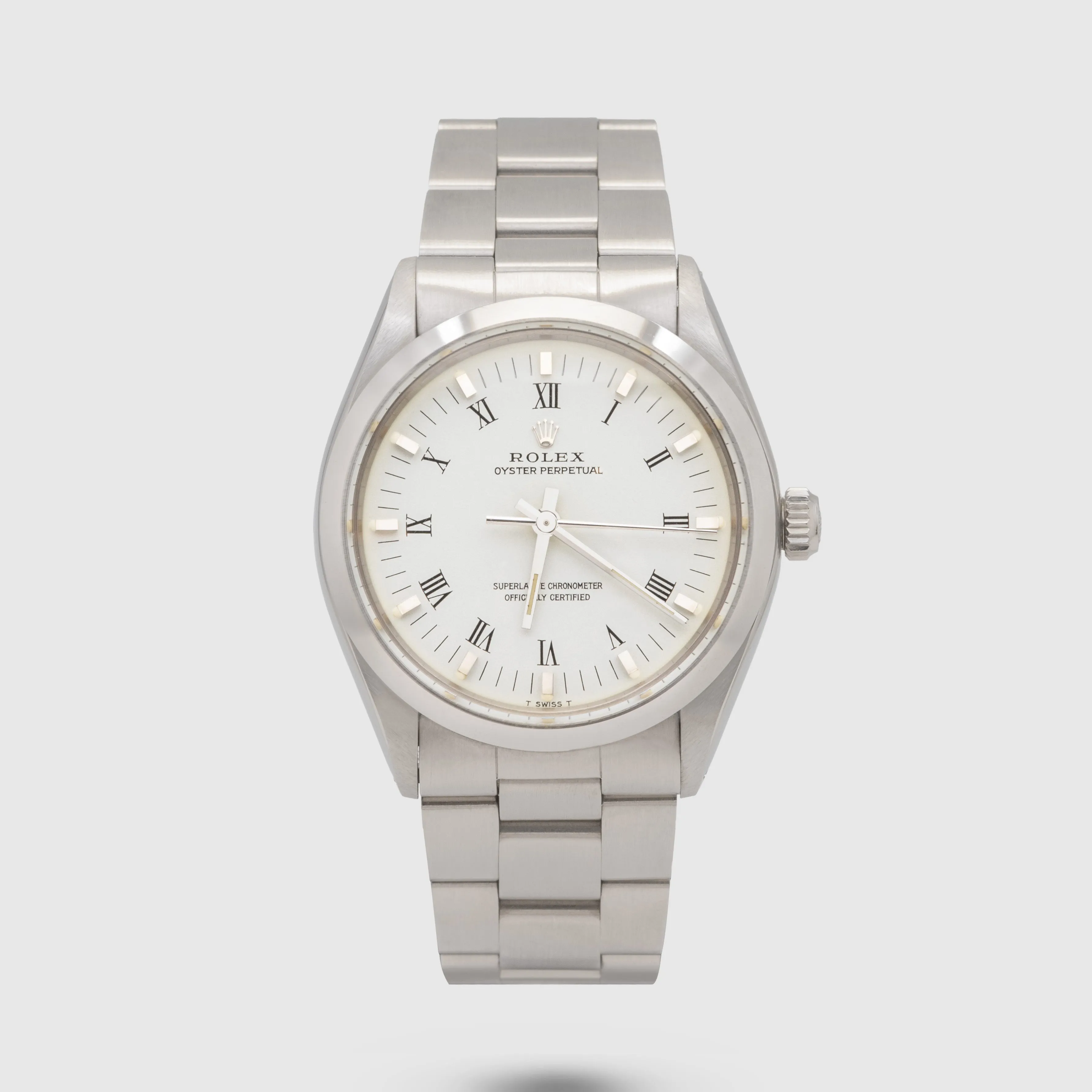 Rolex Oyster Perpetual 1002 34mm Stainless steel White