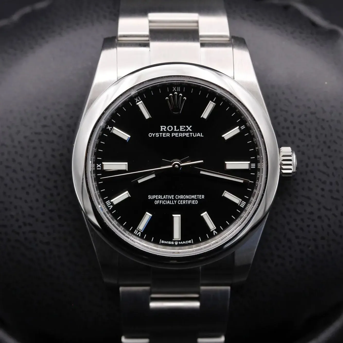 Rolex Oyster Perpetual 124200-0002 34mm Stainless steel Black
