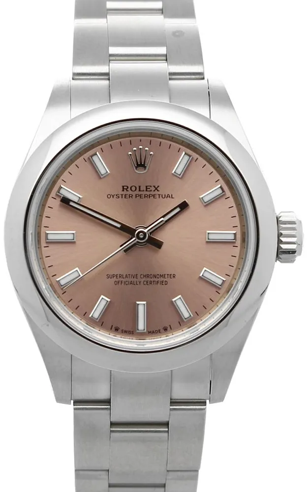 Rolex Oyster Perpetual 28 276200 28mm Stainless steel Rose