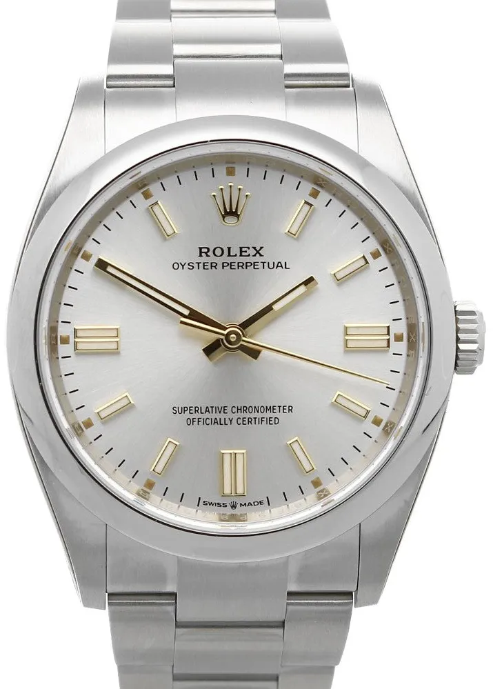 Rolex Oyster Perpetual 36 36mm Stainless steel Silver 6