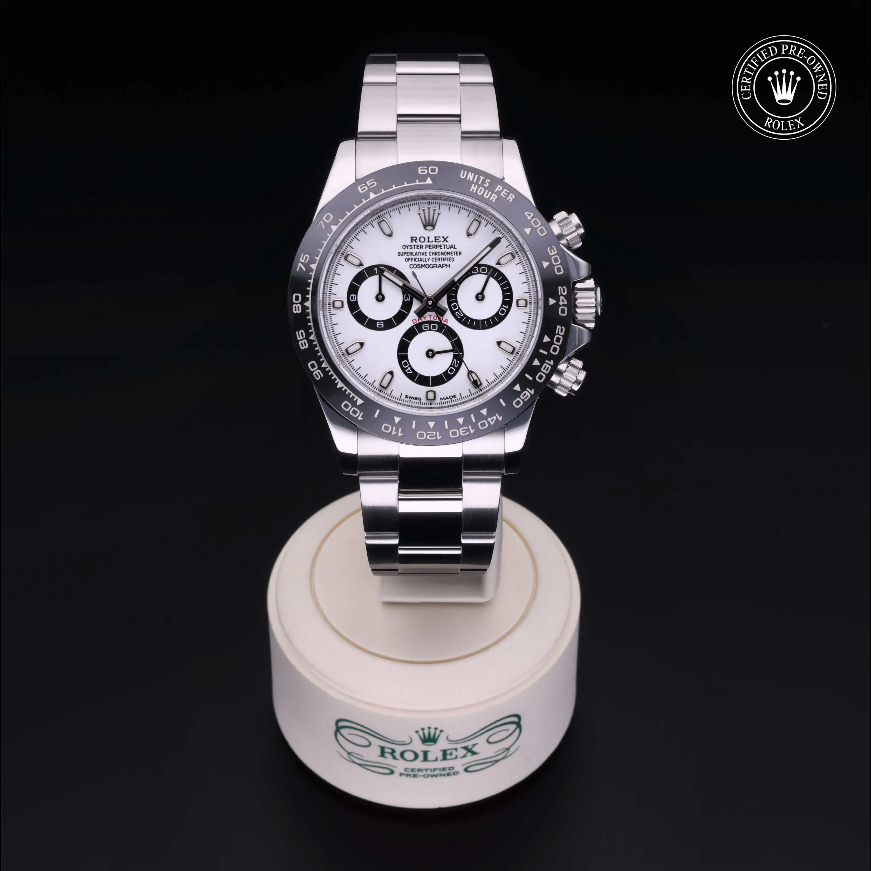 Rolex Oyster Perpetual "Cosmograph Daytona" M116500LN-0001 40mm Stainless steel White 1