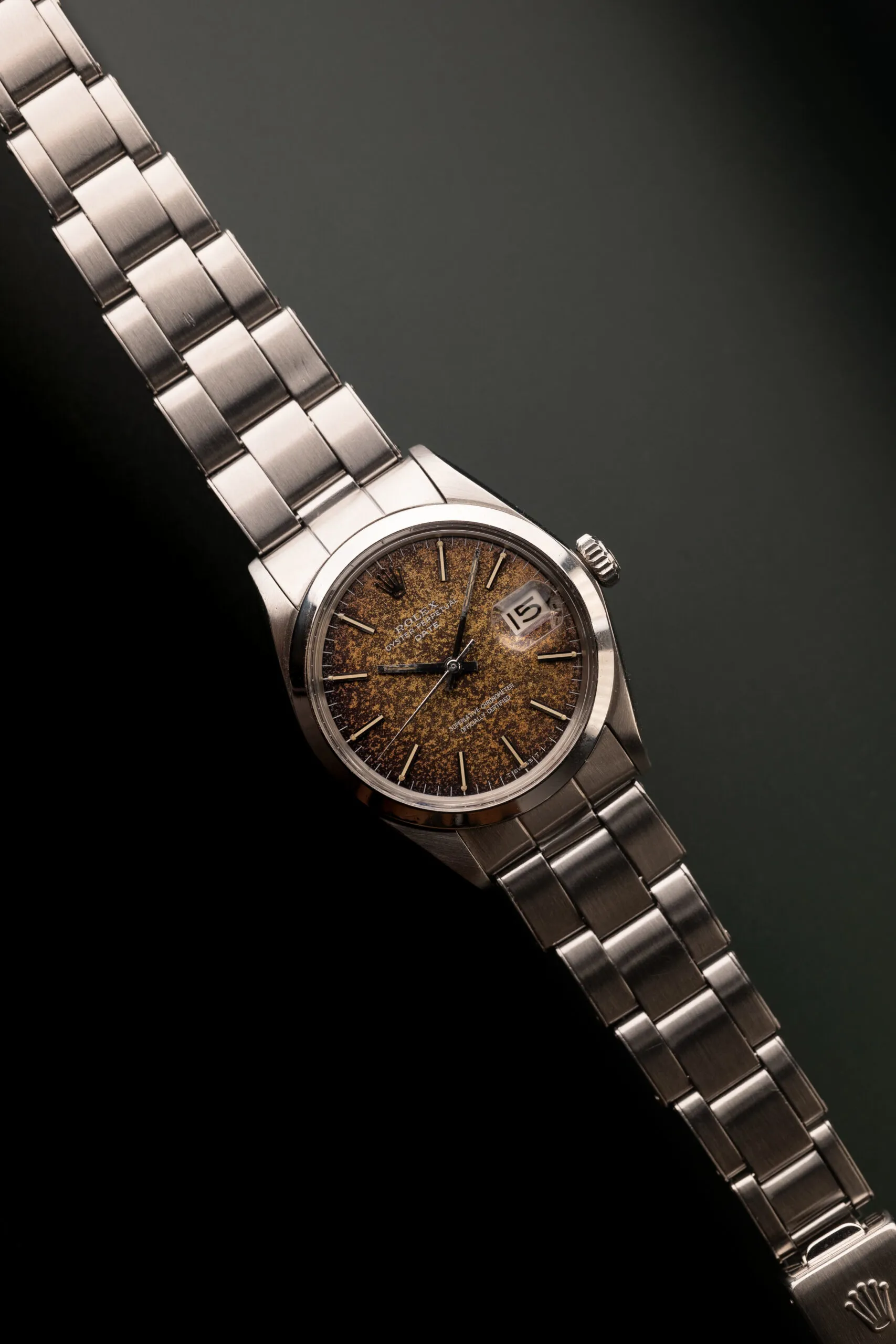 Rolex Oyster Perpetual Date 1500 34mm Brown