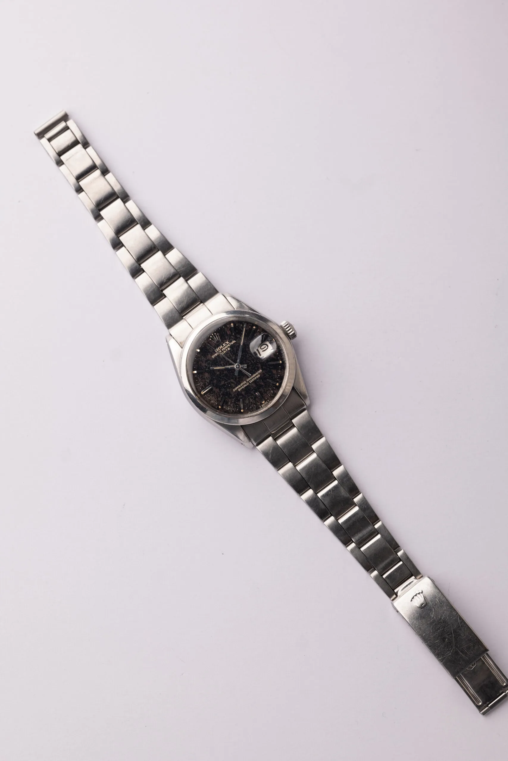 Rolex Oyster Perpetual Date 1500 nullmm Stainless steel Brown 1