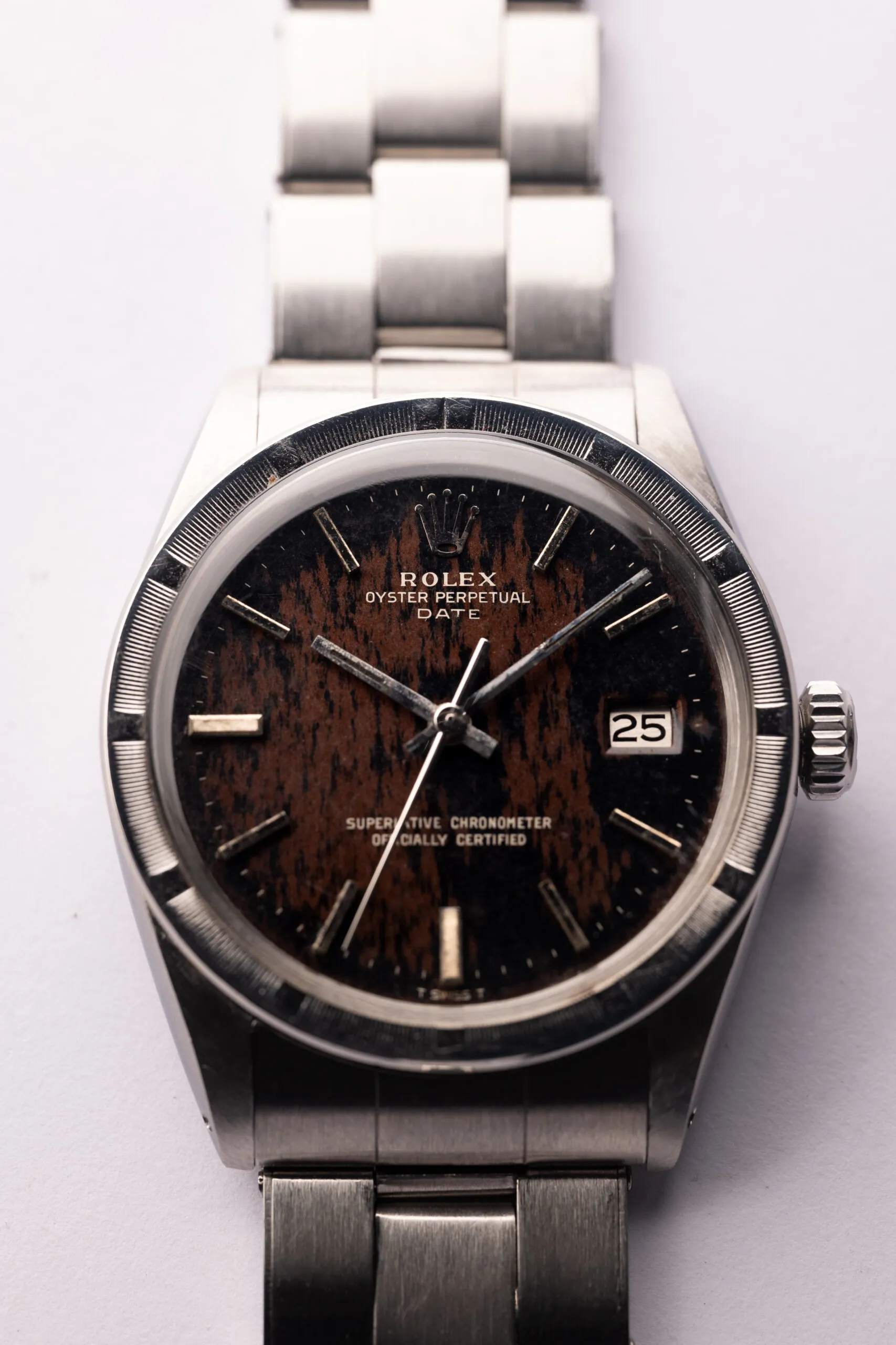 Rolex Oyster Perpetual Date 1501 40mm Stainless steel Brown 3