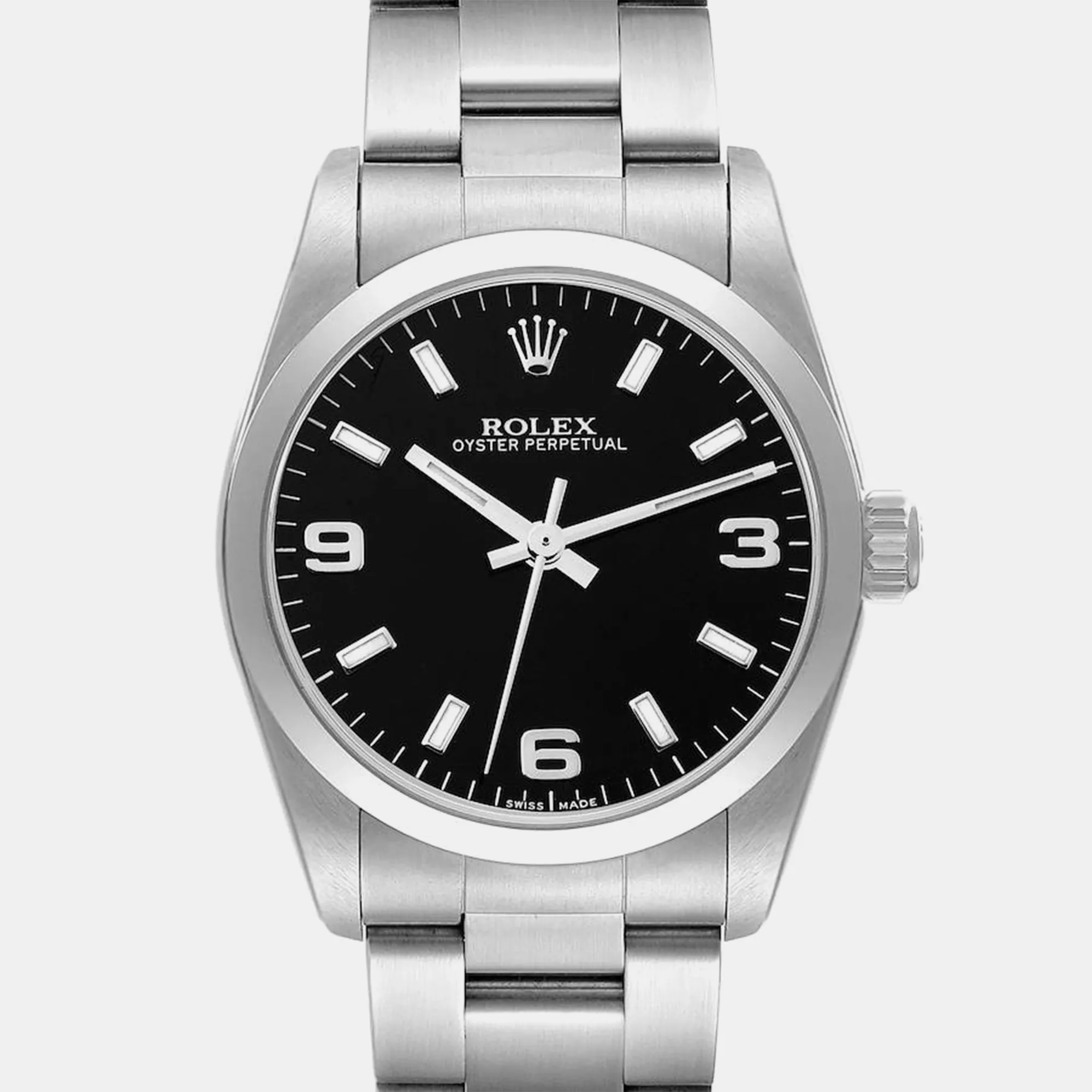 Rolex Oyster Perpetual 31mm Stainless steel Black 2