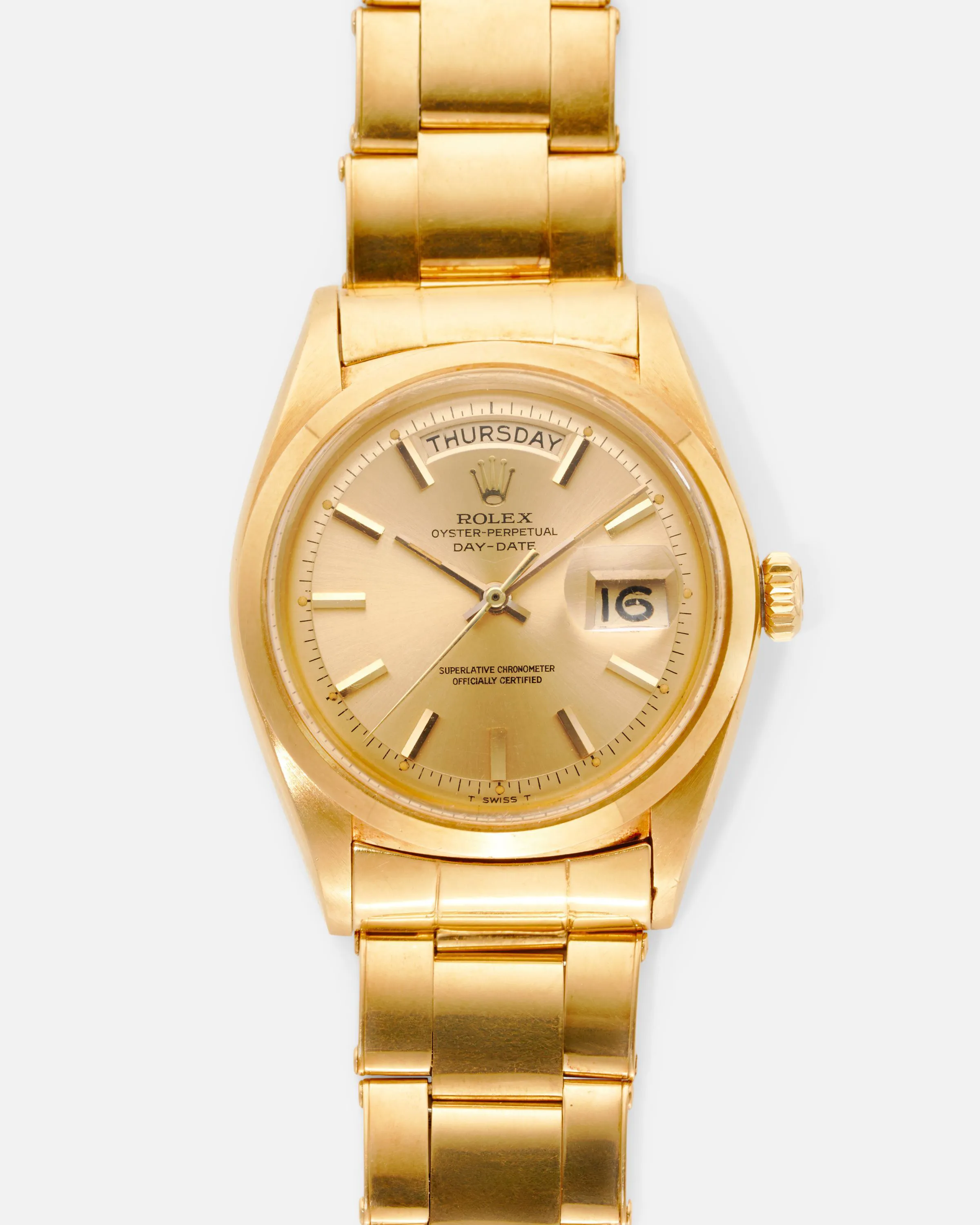 Rolex Day-Date 36 1802 36mm Yellow gold Champagne