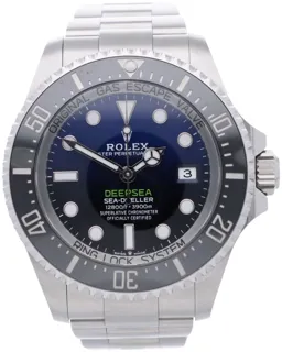 Rolex Sea-Dweller Deepsea 136660-0003 Titanium and Stainless steel Blue