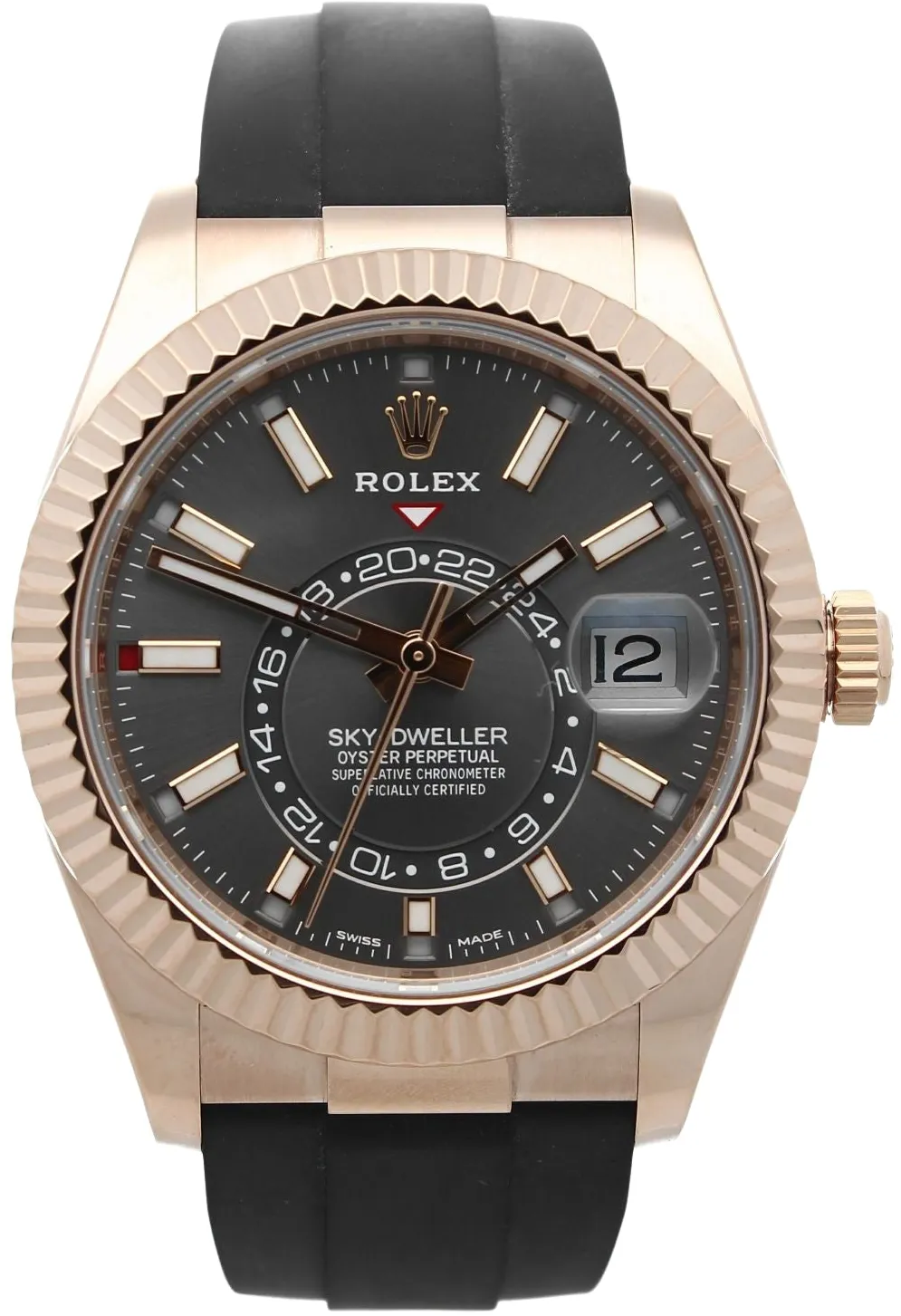 Rolex Sky-Dweller 326235-0006 42mm Rose gold Gray