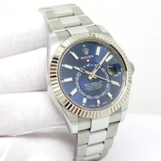 Rolex Sky-Dweller 326934-0003 White gold and Stainless steel