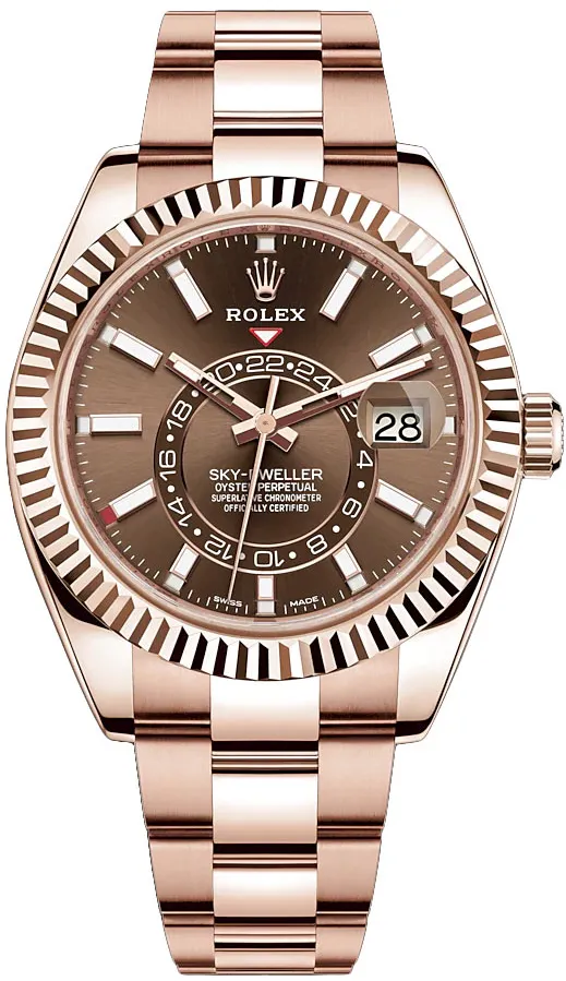 Rolex Sky-Dweller 326935-0006 42mm Rose gold Brown 1