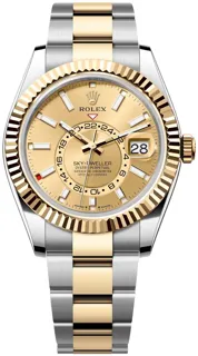 Rolex Sky-Dweller 336933-0001 Yellow gold and Oystersteel Golden