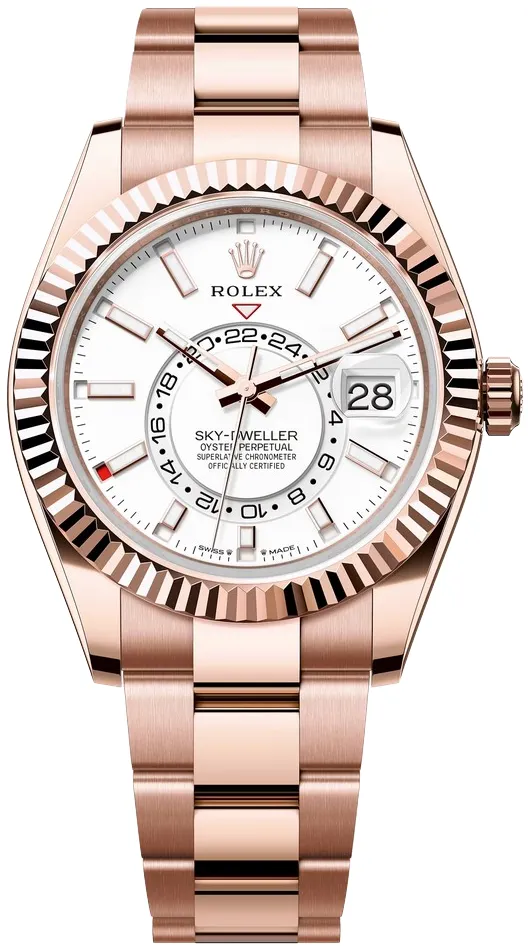 Rolex Sky-Dweller 336935-0003 42mm Everose gold Blue