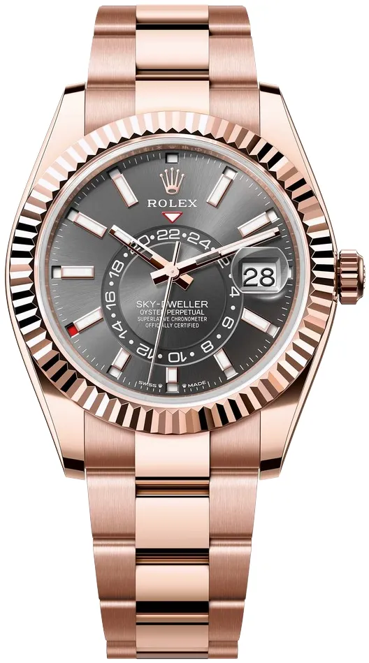 Rolex Sky-Dweller 336935-0004 42mm Everose gold Gray