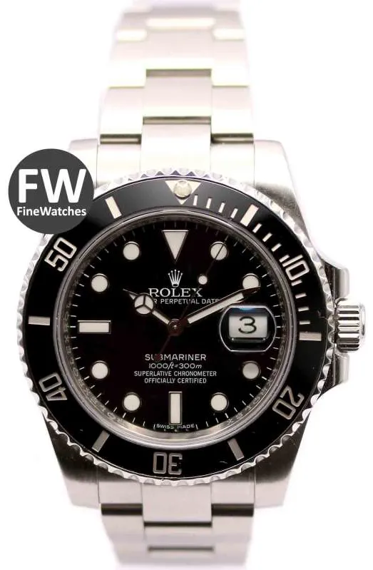 Rolex Submariner 116610LN 40mm Stainless steel Black