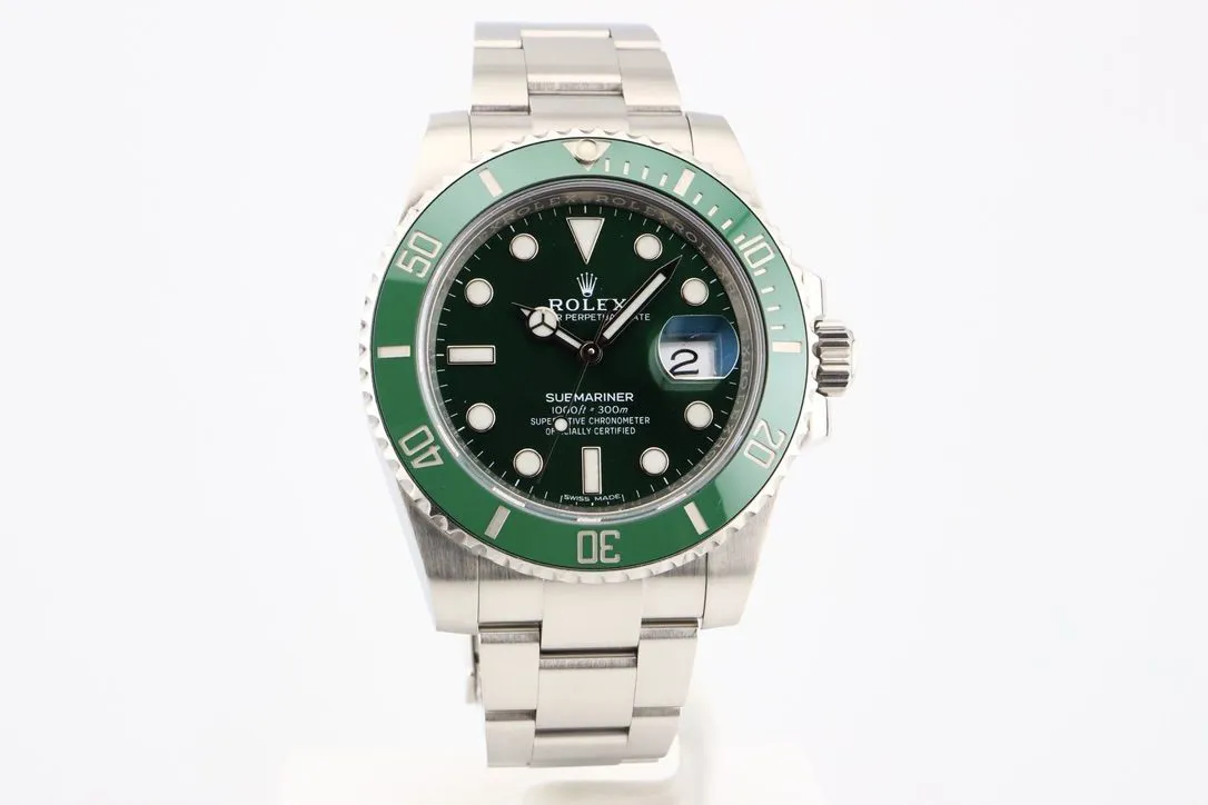 Rolex Submariner 116610LV 40mm Stainless steel Green