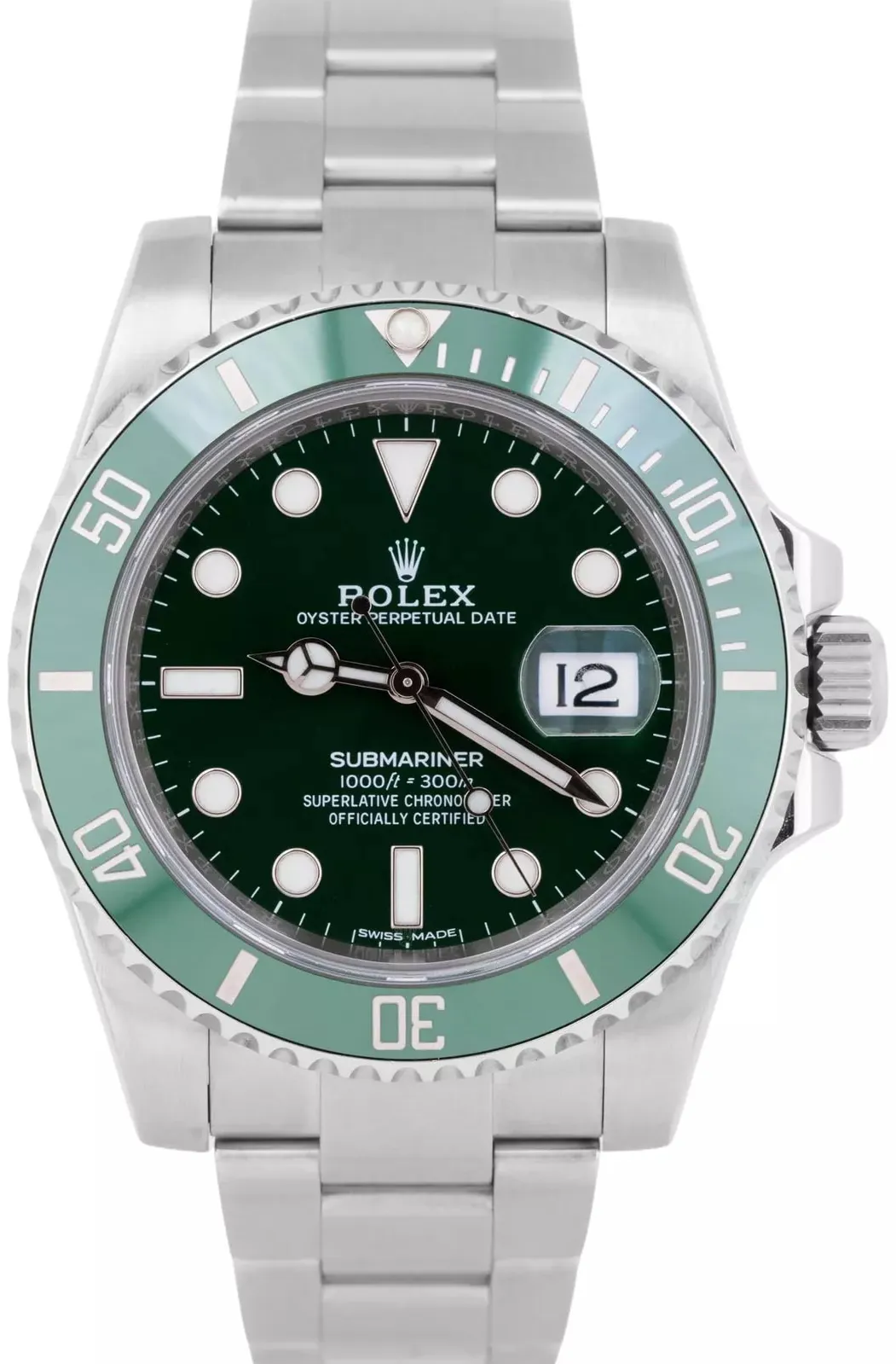 Rolex Submariner 116610LV 40mm Stainless steel Green